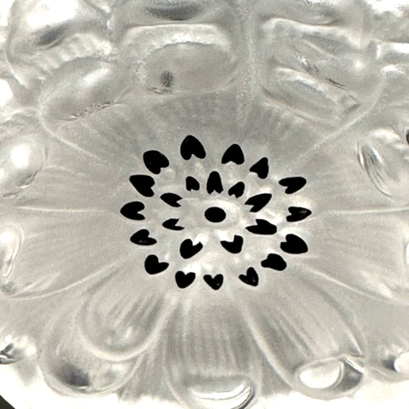 フランス 1931年 アンティーク LALIQUE ラリック ダリア 香水瓶 パフュームボトル 【未使用】【配送料無料】#ol | MF6