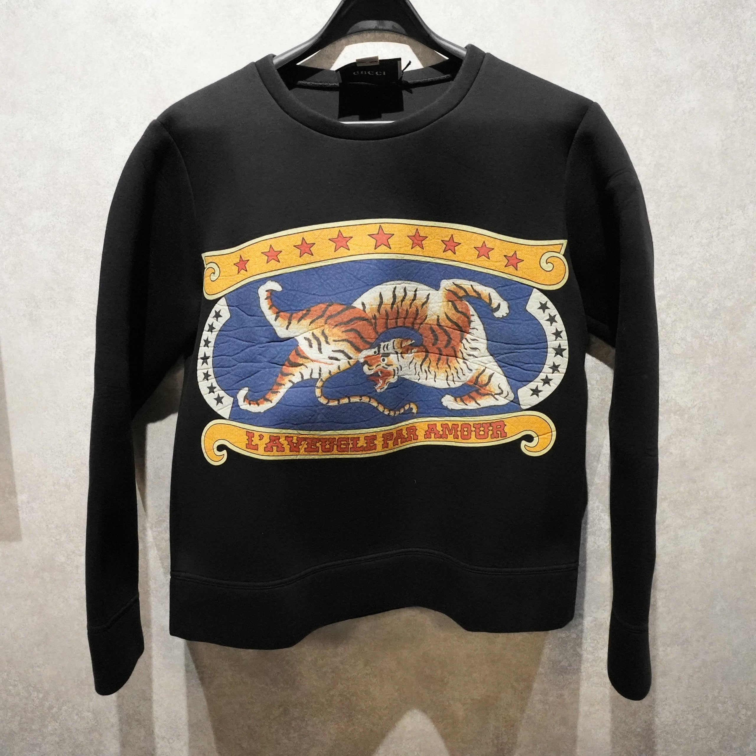 GUCCI グッチ プリントトレーナー （未使用タグ付）【配送料無料】 EC 